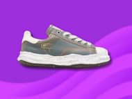 The George paneled suede sneakers (Image via Farfetch)